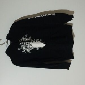 CROOKS & CASTLES HOODED SWEATER